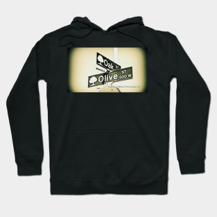 Oak Street & Olive Street1, Inglewood, CA by Mistah Wilson Hoodie